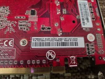 2 staršie grafické karty DDR3 512MB - 4