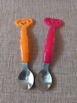 2ks zaujímavé lyžičky - dĺžka 18 cm - cena za obe - 4