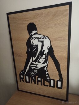 CNC 3D obraz Ronalda - 4