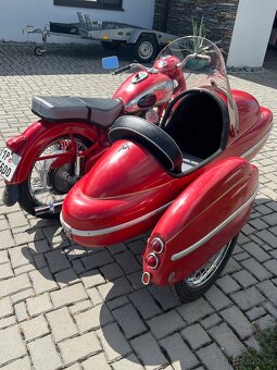 Prodam Jawa 500/2 0HC se sidecarem s doklady TP/STK 4 roky - 4