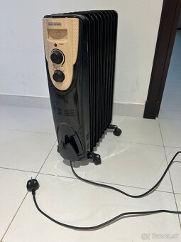Elektrický olejový radiátor Black ‘n Decker - 4