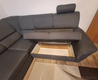 Sedacia súprava s kreslom a taburetkou - 4