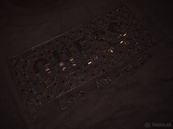 Guess dámske čierne tričko s dlhým rukávom - 4