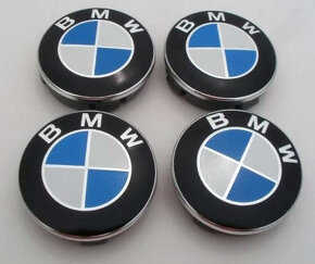 BMW stredové krytky 60mm - 4