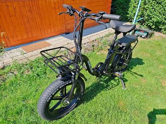 Výkonný mestský ebike Burchda 800W,20Ah,45km/h,100km,nový - 4