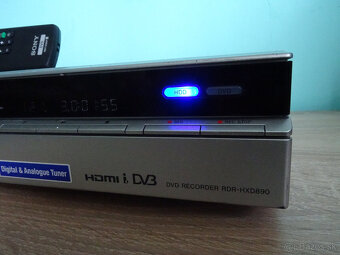 DVD rekordér SONY RDR-HXD890 -160 GB HDD, HDMI, USB - 4
