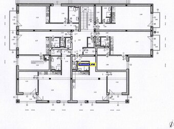 2 izbový byt 55,67 m2 poschodie 2, na predaj novostavba Mart - 4