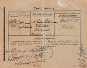 Staré úradné dokumenty - Bratislava, Budapešť - 4