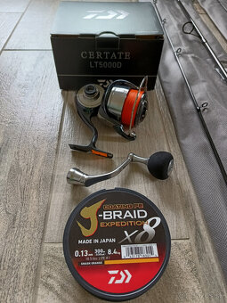 Predám Daiwa Exceler Jigger Spin 2024 a Spin 2024 + Daiwa 24 - 4