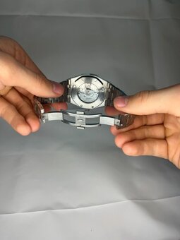 Seiko mod royal oak navy blue - 4