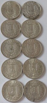 Slovenský štát -1939-1944 Strieborné mince 50Ks, 20Ks, 10Ks - 4