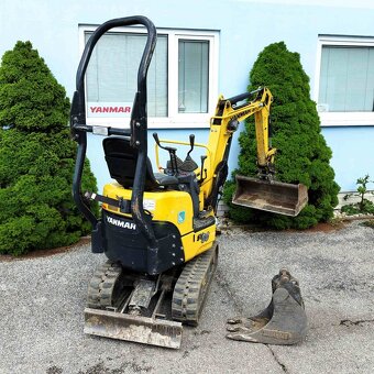 minibager Yanmar SV08, RV2020, Mth1560, rýpadlo (960kg) - 4
