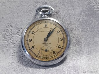 Pánské art deco kapesni hodinky VILLERS WATCH - 4