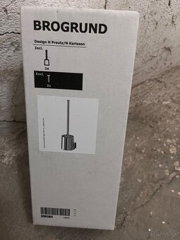 Nerezový kôš + WC kefa IKEA - 4