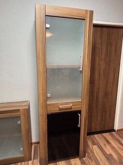 Obývačková stena TV stolík vitrína - 4