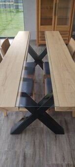 Stôl masív jaseň - 4