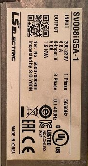 Frekvenčné meniče - 4