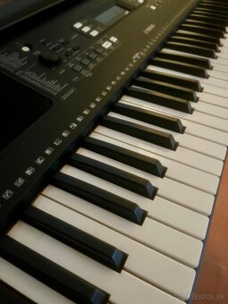 Klávesy Yamaha PSR-E373 + Stojan + Pedál - 4
