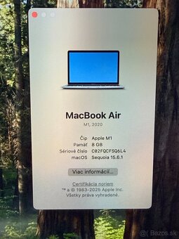MacBook Air 13 M1, 2020, 256GB - 4