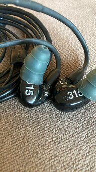 InEar sluchatka SHURE SE315 headphones odposluch - 4