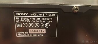 Predám receivery Sony a Onkyo - 4