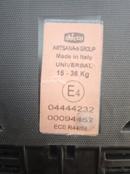 Prwdám autosedačku Chicco Oasys - 4