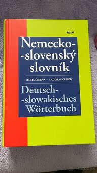 Nemecko slovenský, slovensko nemecký a anglický slovník - 4