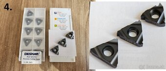 Závitové sústružnícke nože - vnútorné / stúpanie 0,5-3mm - 4