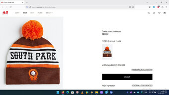 Zimná čiapka South Park, Súprava Šál + Čiapka, Soby, z VLNY - 4