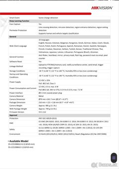 Hikvision 4K IP kamera DS-2CD2086G2 black - 4