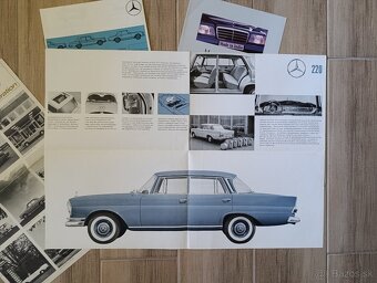 Prospekty Mercedes 60.-90. léta. - 4