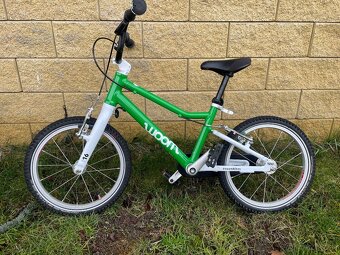 Woom 3 detský bicykel v zelenej farbe - 4