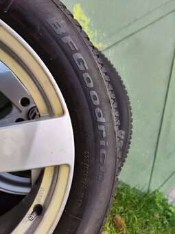 Alu disky Passat R17 + zimné pneu  225/55/R17 - 4
