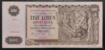Bankovky II. Slovenský štát od roku 1940 do 1945 - 4