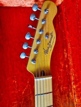Predám krásny ojedinelý VanZandt Telecaster TLV-R2 - 4