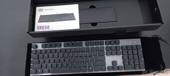 Klávesnica Cooler Master SK650 (nová) - 4