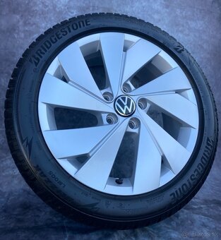 Originální Alu kola 5x112 VW Golf 205/50/17 TOP - 4