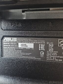 Asus herný monitor Gaming IPS 144 Hz 24" - 4