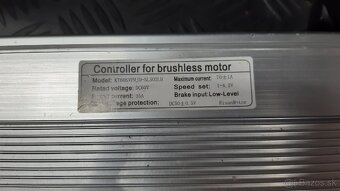 BLDC motor 2000W 60V + RJ - 4