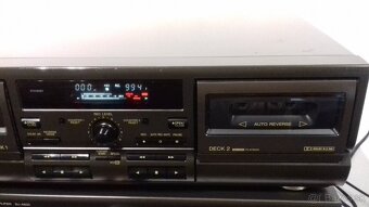 Kazetovy 2- deck TECHNICS RS-TR373 Dolby B, C = vyroba Japan - 4