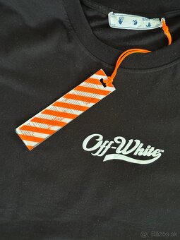 Pánske tričko OFF WHITE x KAWS MANGALIA XXL - 4
