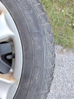 Hliníkové elektróny 6Jx16H2 + zimné pneumatiky 195/60R16 - 4