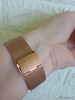 Inteligentné hodinky s kovovým remienkom-NOVÉ - 4