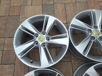 Orig. hliníkové disky Opel R17, 5x115 - 4
