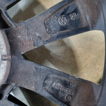 Hliníkové Volkswagen disky 5x112 R17 7J ET54 - 4