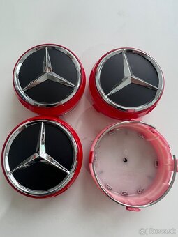 Mercedes Benz - stredove krytky predlzene AMG - 4