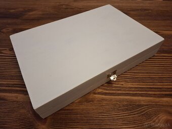 Drevená ozdobná krabička - 4