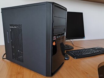 celý PC:Ryzen5600;RTX5060-8GB;32GB-DDR4;2TB-M.2;24"LCD - 4