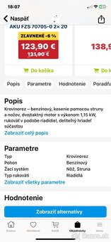 Predam Krovinorez Fieldmann FZS 3020-B - 4