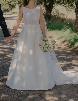 Svadobné šaty vel. 38 - 4